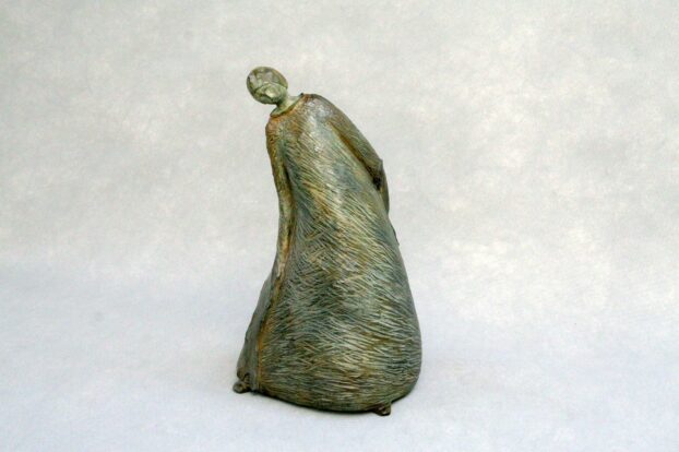 Sculpture bronze personnage - Danse H 36 cm