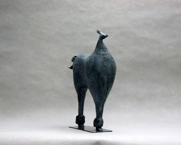Sculpture bronze animalier - Mademoiselle