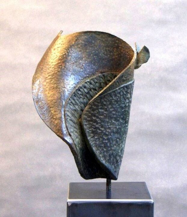 Sculpture bronze animalier - Papillon H38 cm