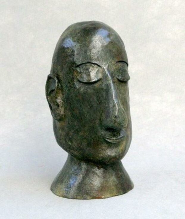 Sculpture bronze personnage - L’homme de Madrid